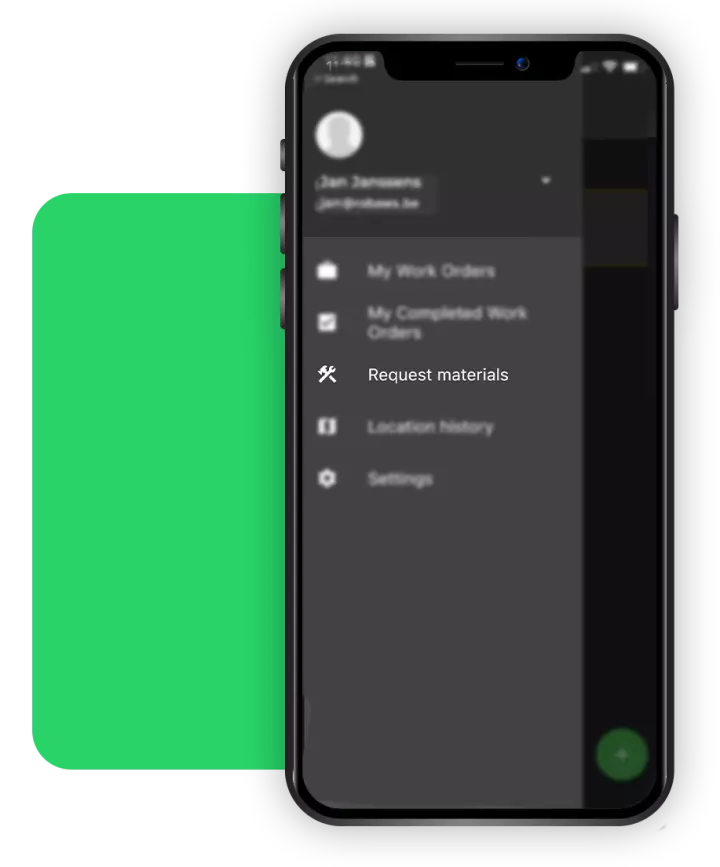 Request Materials on the jobsite directly