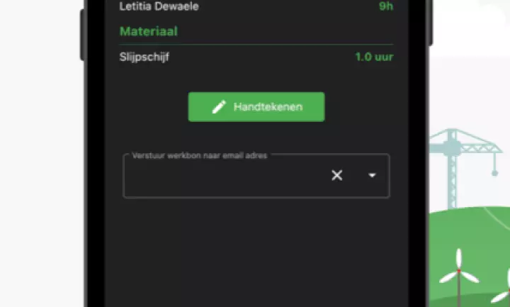 Wappy sceenshot - Robaws integratie