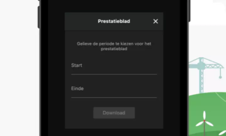 Wappy sceenshot - Robaws integratie